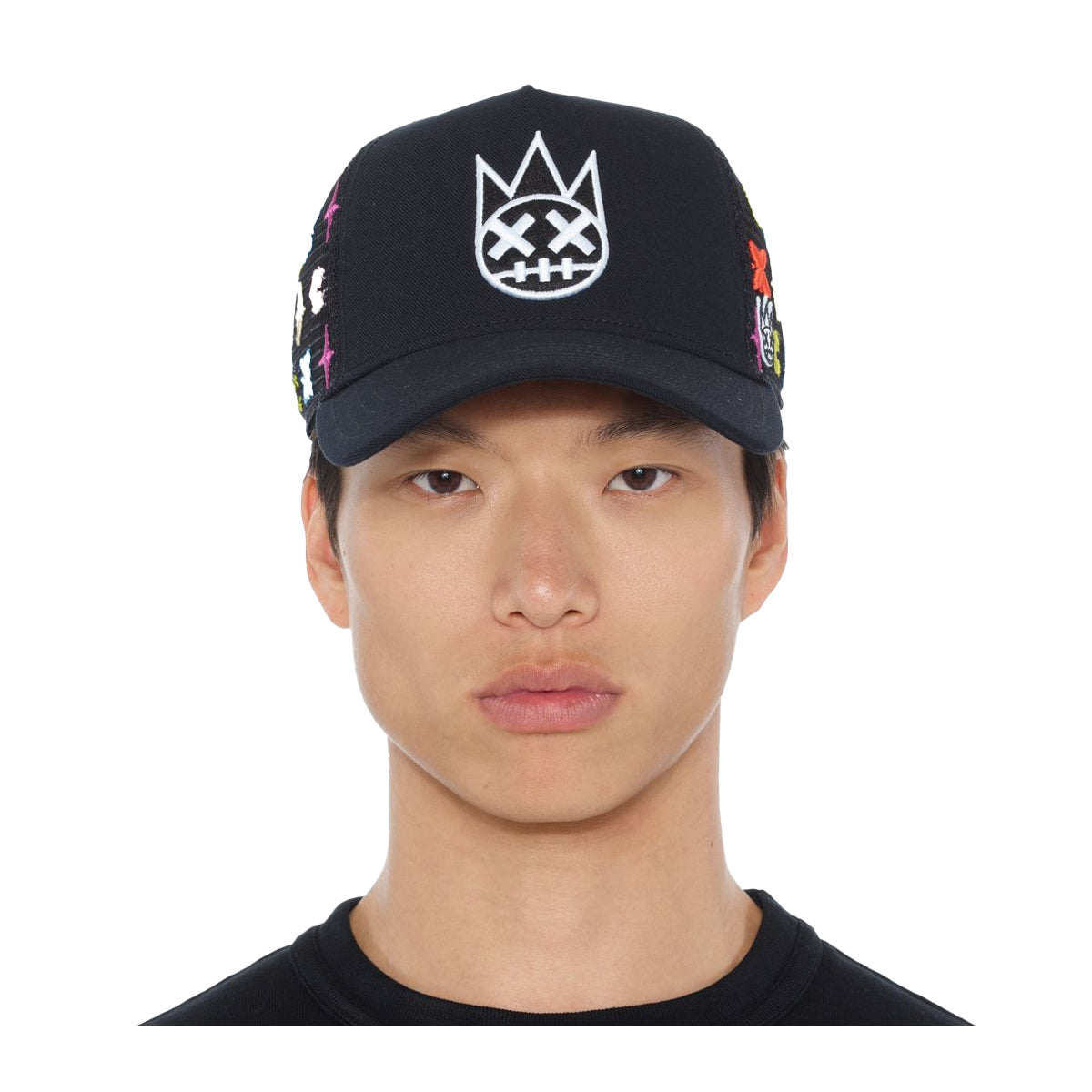 Cult Of Individuality Logo Pattern Hat-Black