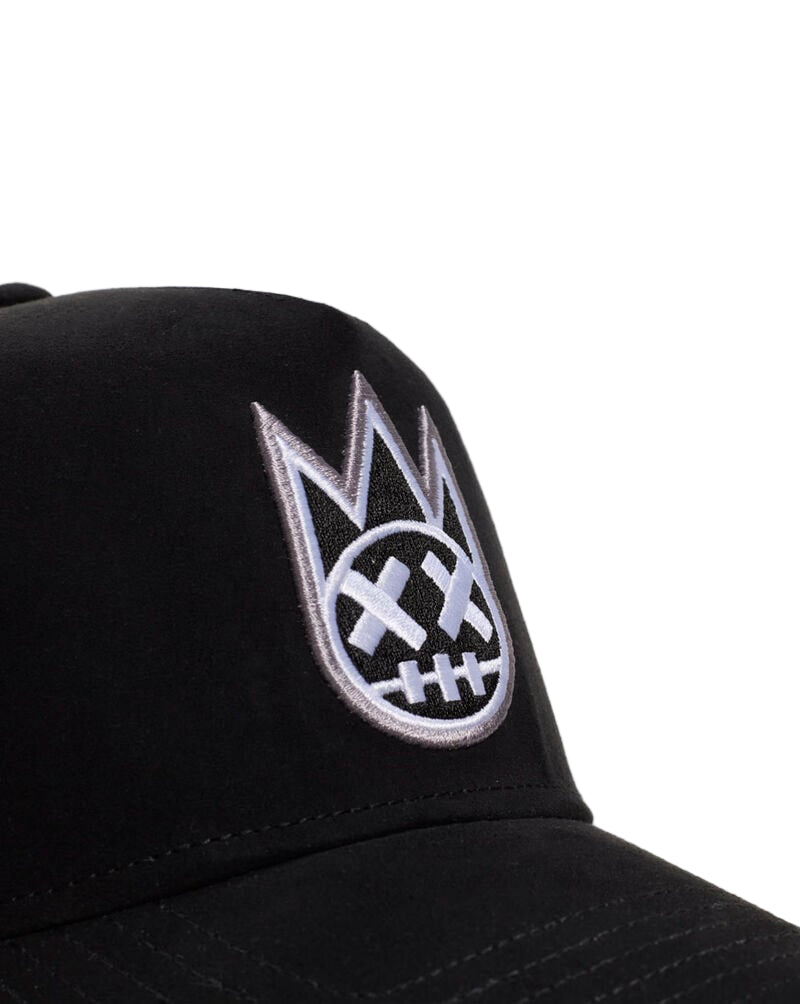 Cult Of Individuality Clean Logo Mesh Back Trucker Hat-Black