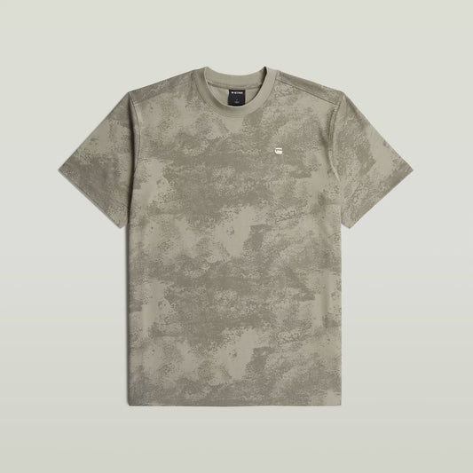 G-Star Raw Allover Print T-Shirt-Elephant Skin