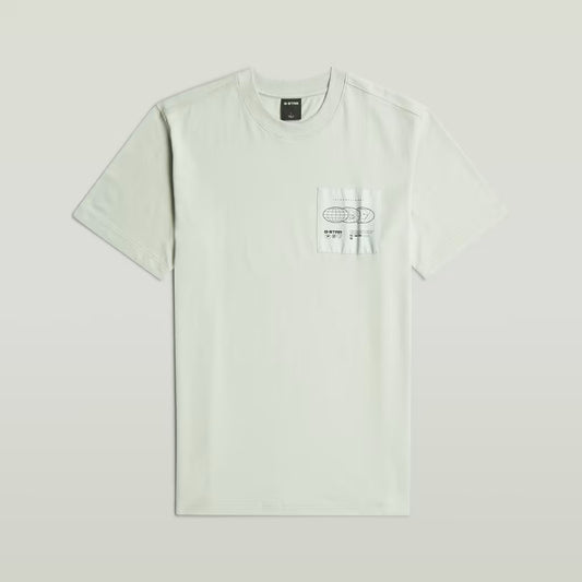 G-Star Raw Applique Graphic T-Shirt-Pale Green