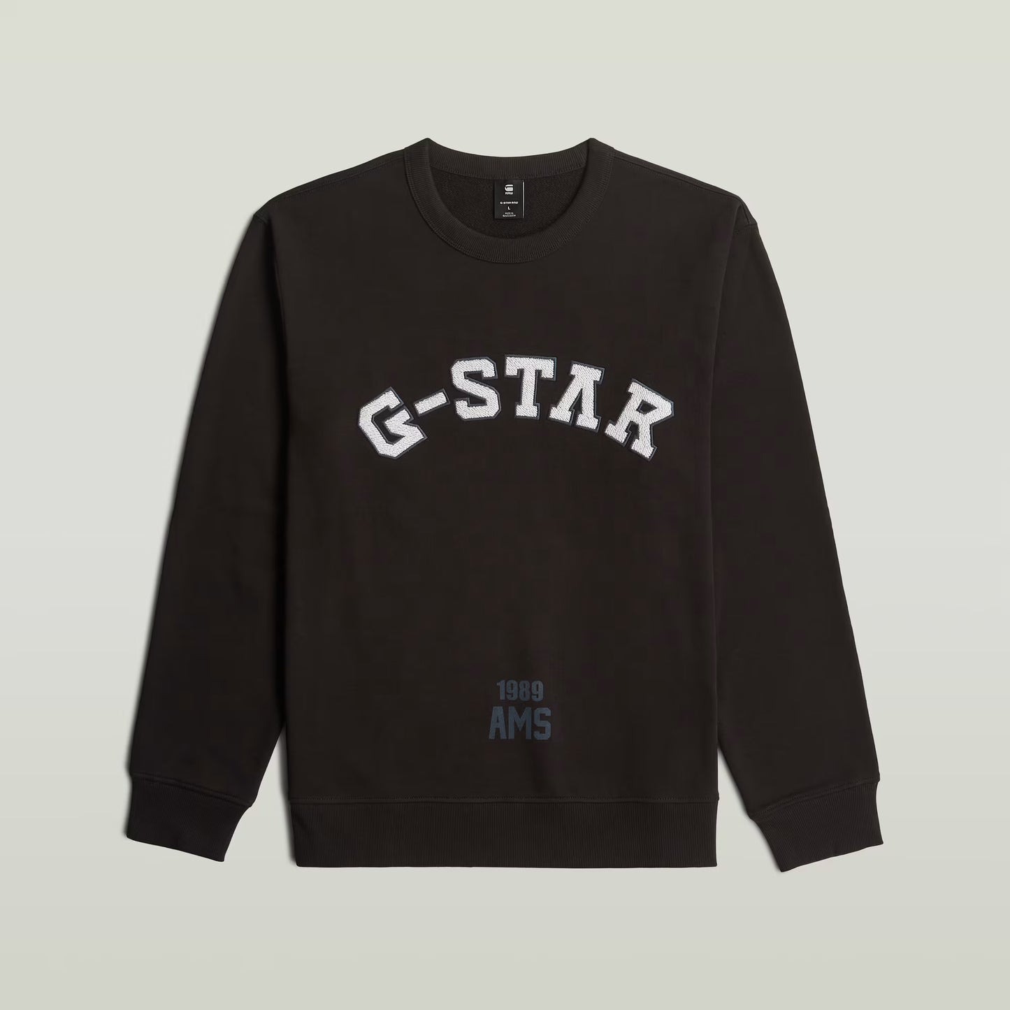 G-Star Raw Applique Sweater - Black