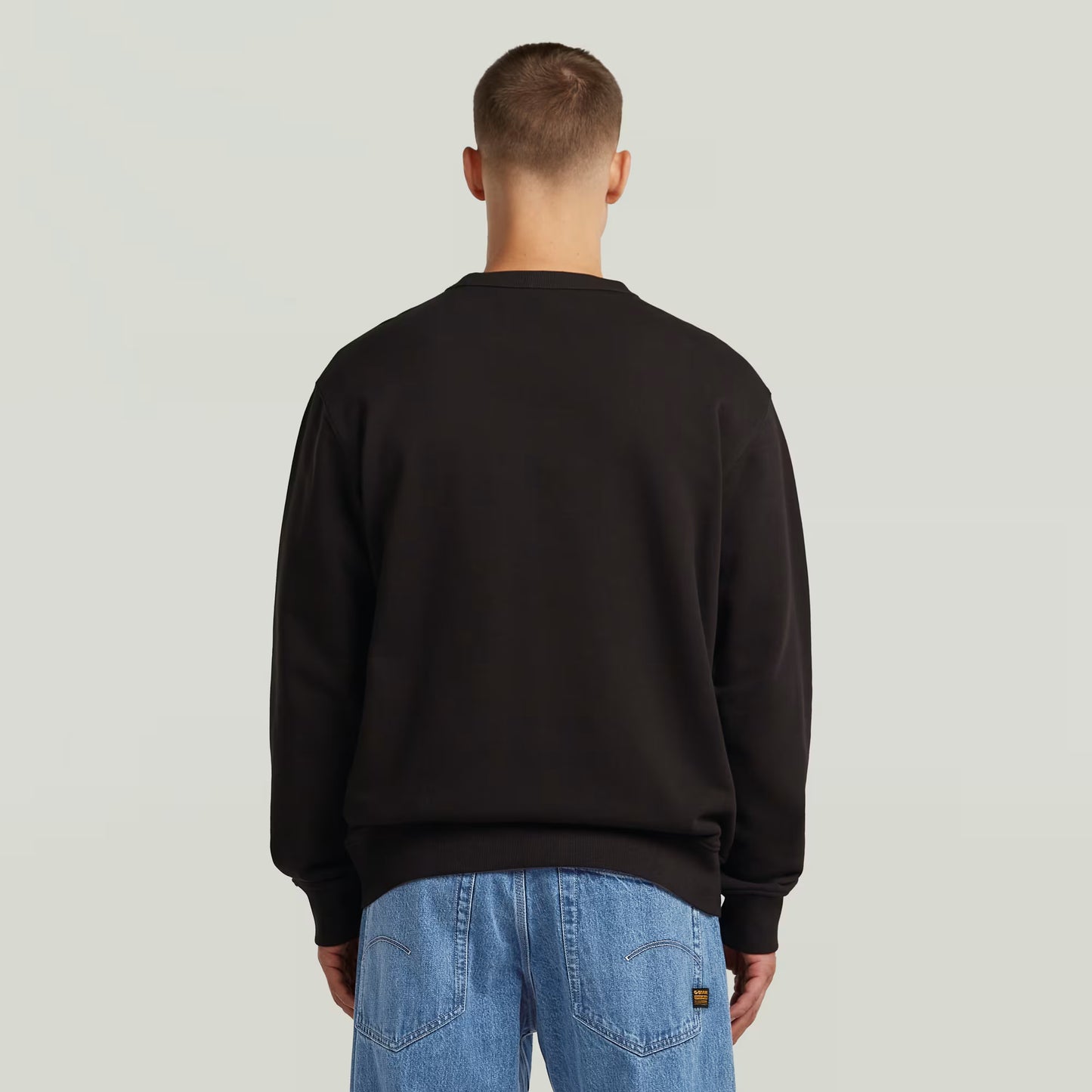 G-Star Raw Applique Sweater - Black