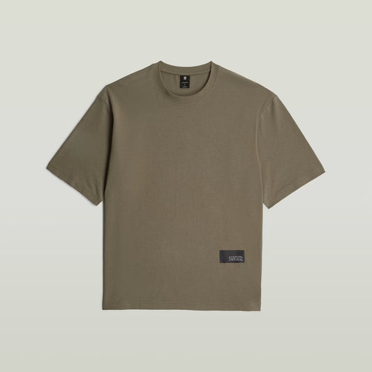 G-Star Raw Badge Boxy T-Shirt - Brown