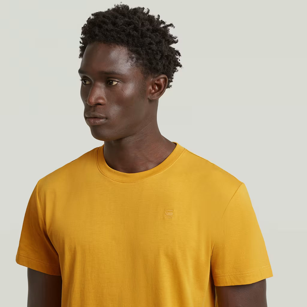 G-Star Raw Base-S T-Shirt-Yellow