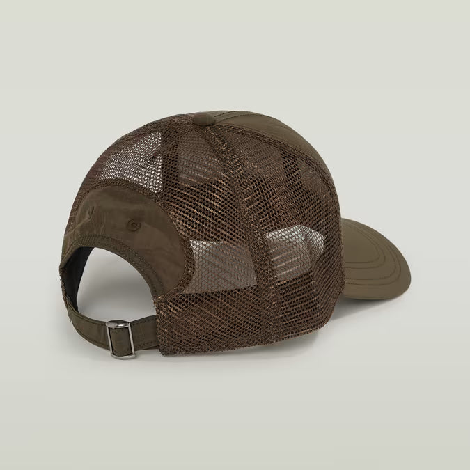 G-Star Baseball Trucker Cap-Brown