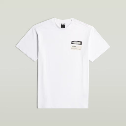 G-Star Raw Box Globe Graphic T-Shirt-White