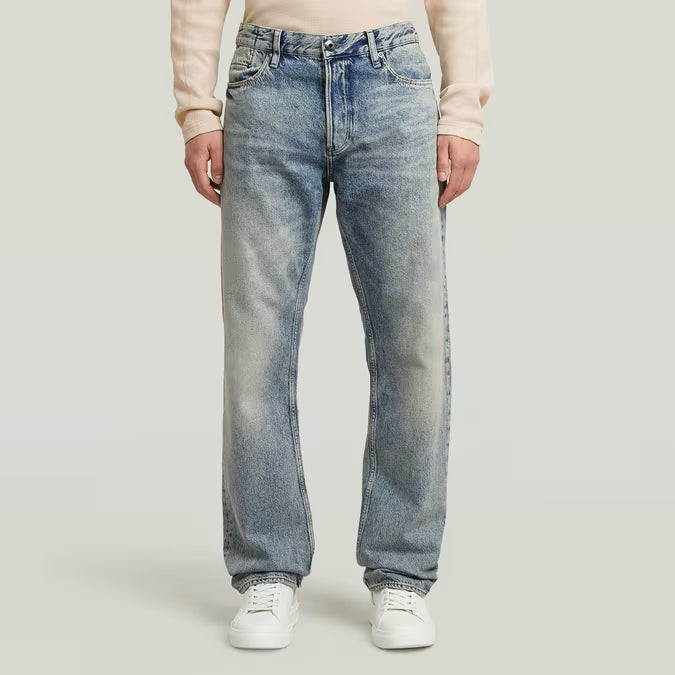 G-Star Raw Dakota Regular Straight Jeans-Vintage Aegean Sea Restored