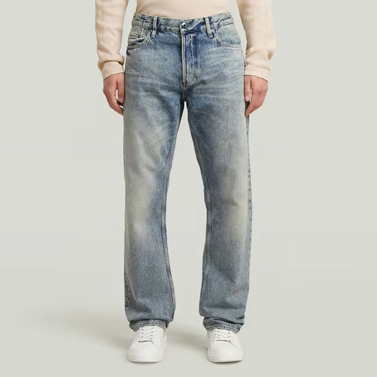 G-Star Raw Dakota Regular Straight Jeans-Vintage Aegean Sea Restored