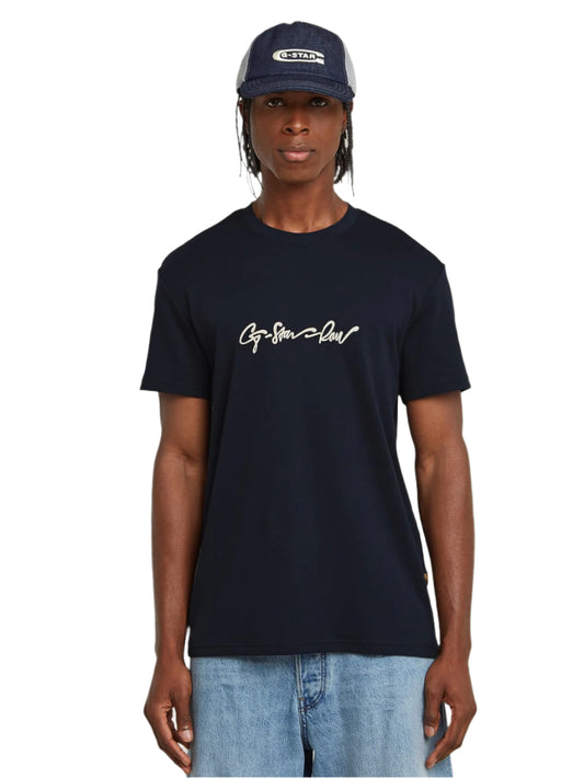 G-Star Raw G-script T-shirt-Salute