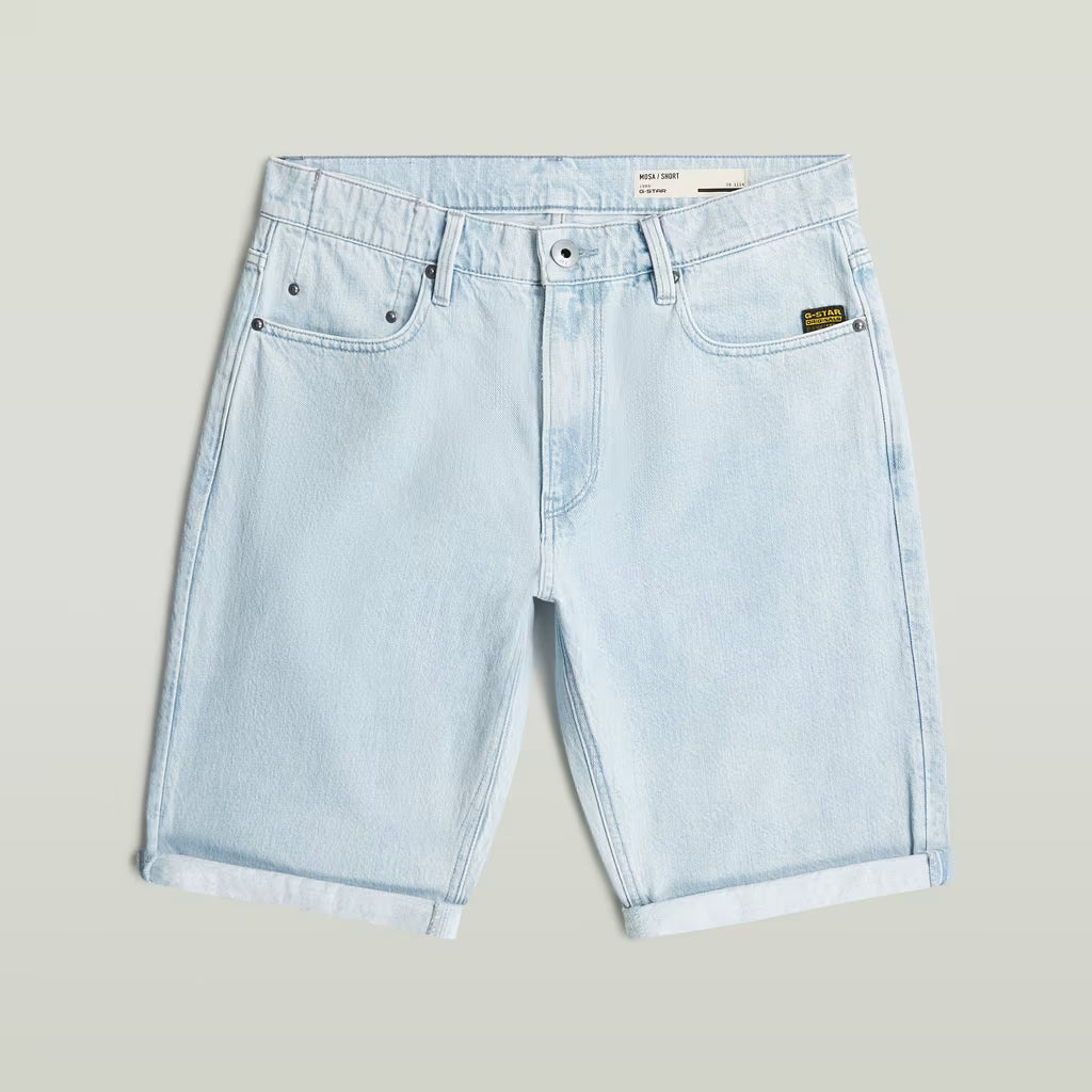 G-Star Raw Mosa Short-Beached Faded Blue Galena