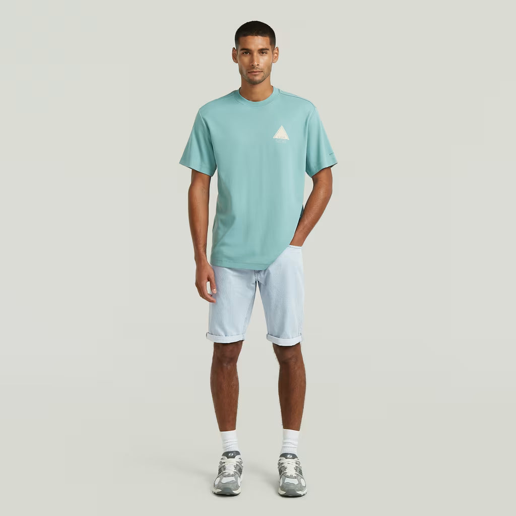 G-Star Raw Mosa Short-Beached Faded Blue Galena
