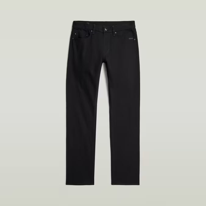 G-Star Raw Mosa Straight Jeans-Pitch Black