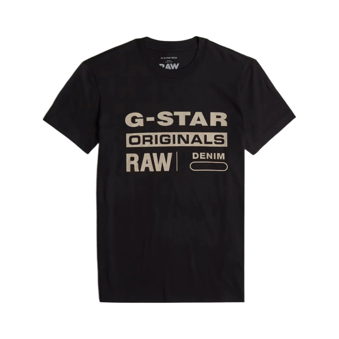G-Star Raw Originals T-Shirt-Dk Black