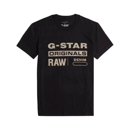 G-Star Raw Originals T-Shirt-Dk Black