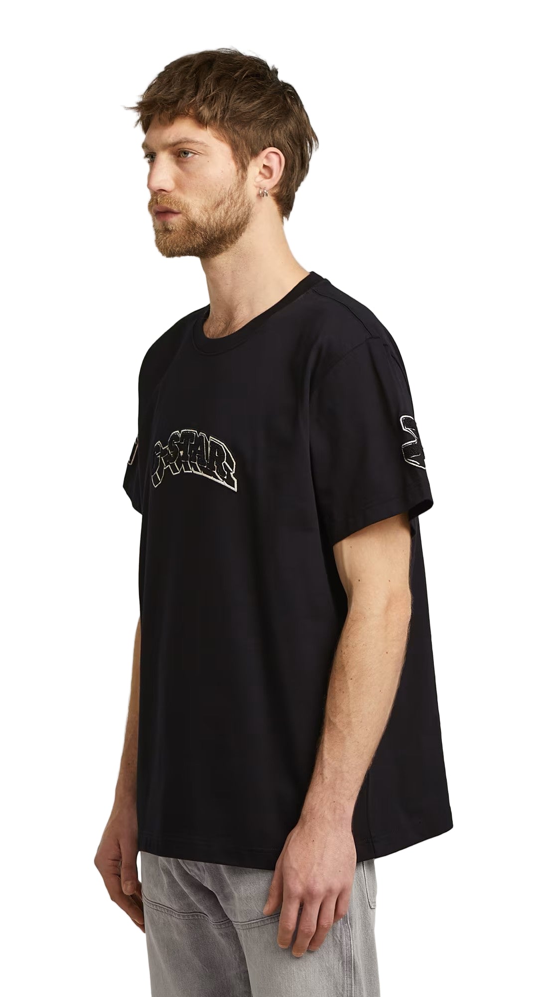 G-Star Raw Patches Loose T-Shirt-Black