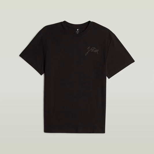 G-Star Raw Script T-Shirt - Black