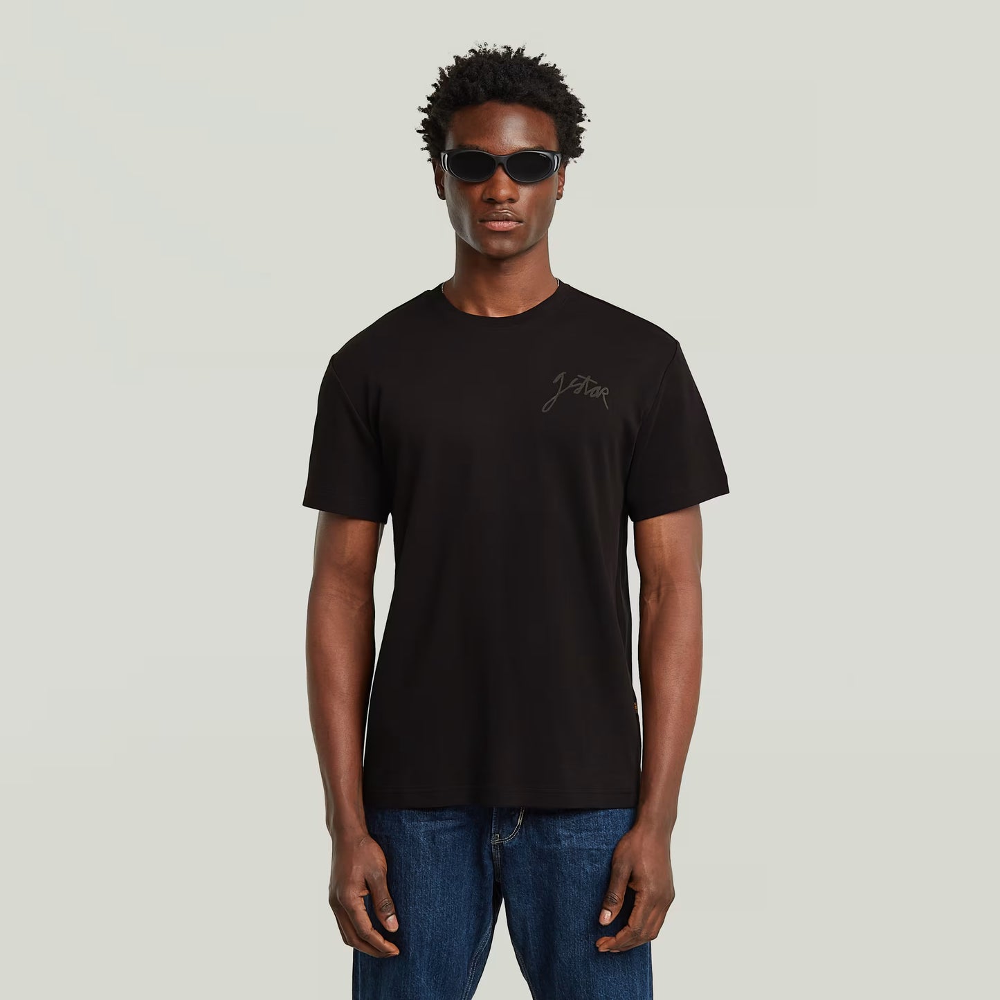 G-Star Raw Script T-Shirt - Black