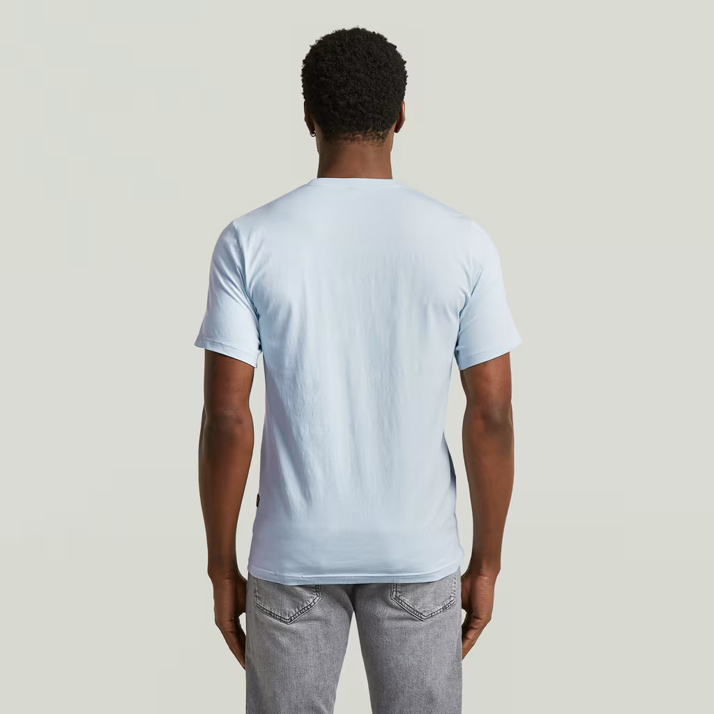 G-Star Raw Slim Base T-Shirt-Baby Blue