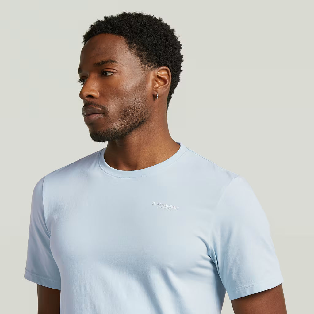 G-Star Raw Slim Base T-Shirt-Baby Blue