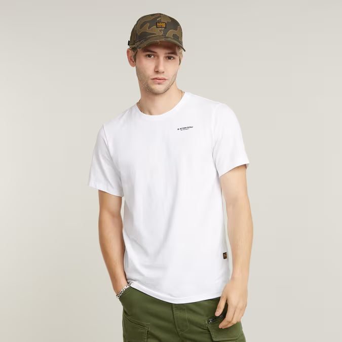 G-Star Raw Slim Base T-Shirt-White