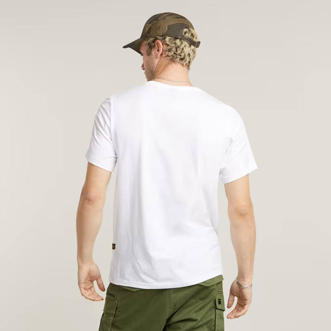 G-Star Raw Slim Base T-Shirt-White