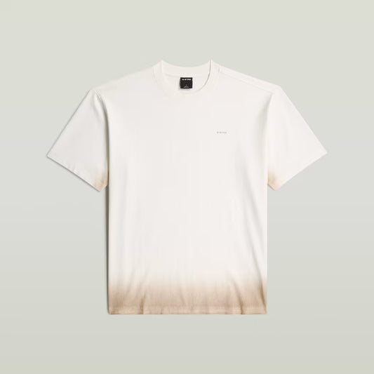 G-Star Raw Sprayed Relaxed T-Shirt-Milk/DK Brick Spray