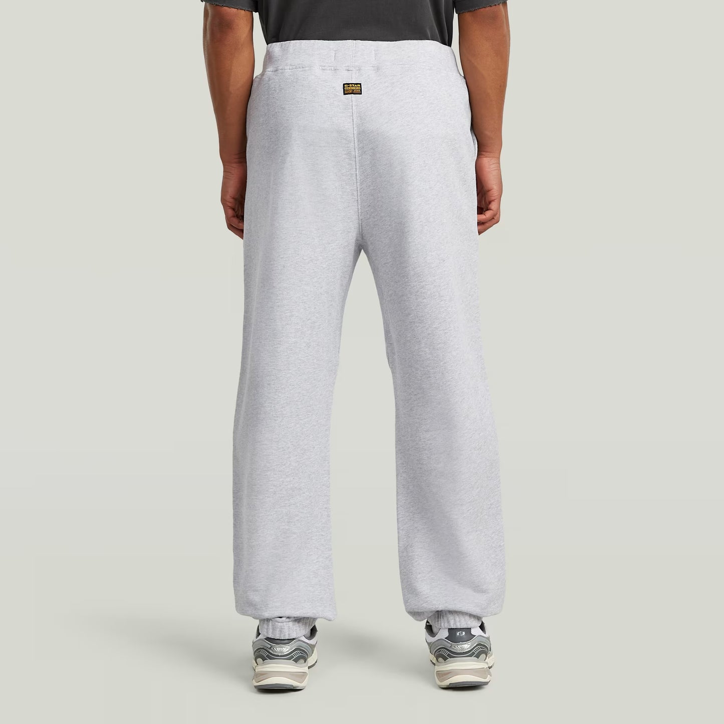 G-Star Raw Stencil Graphic Sweater Pant-Light Grey