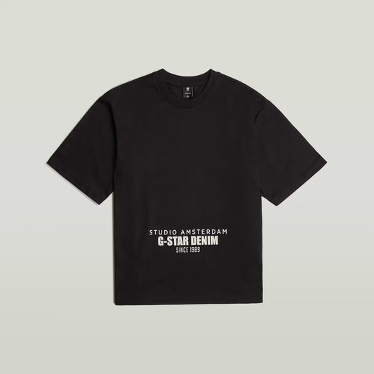 G-Star Raw Studio AMS Boxy T-Shirt - Black