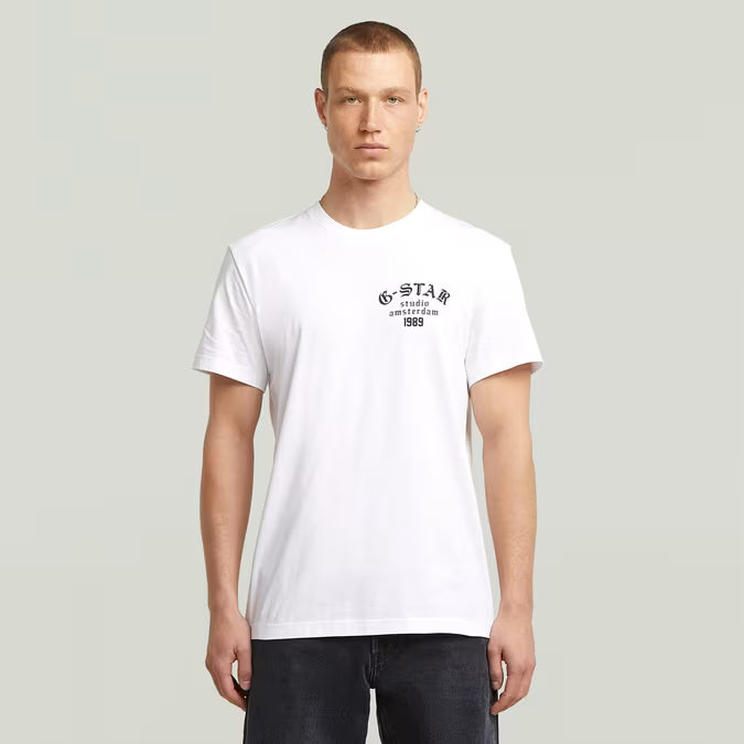 G-Star Raw Studio AMS T-Shirt-White