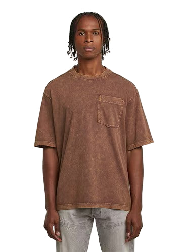 G-Star Raw Washed Pocket T-Shirt-Potting Soil