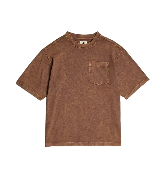 G-Star Raw Washed Pocket T-Shirt-Potting Soil