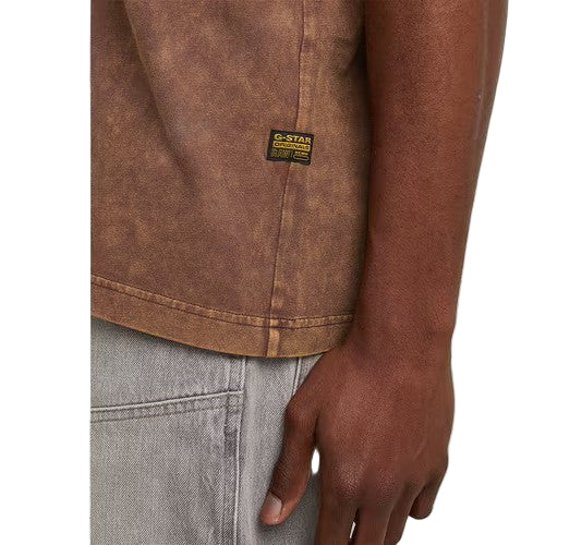 G-Star Raw Washed Pocket T-Shirt-Potting Soil