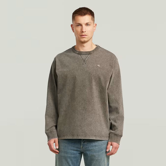 G-Star Raw Washed Sweater-Brown