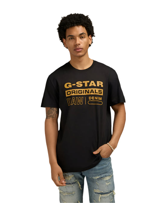 G-Star Raw Graphic 8 T-shirt-Black