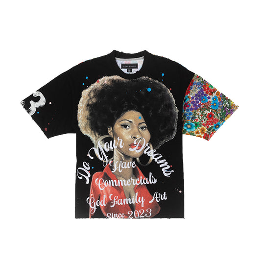 GFA Manasseh Icon Knit Crew Neck T-Shirt-Black
