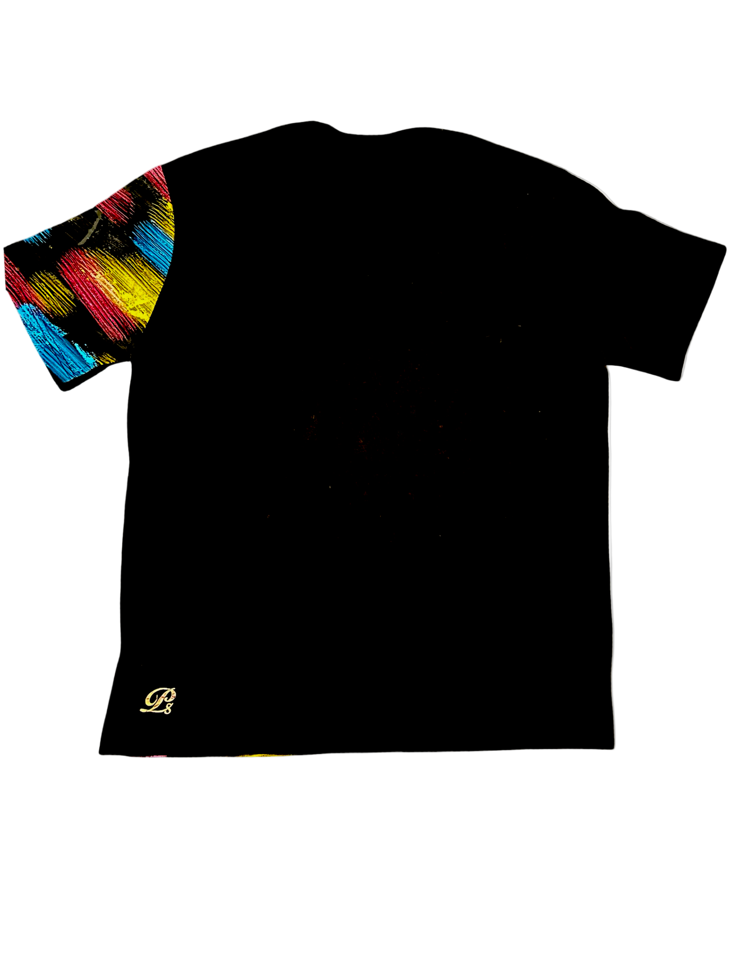 Privilege Society Tiger Instinct Rhinestone Tee-Black
