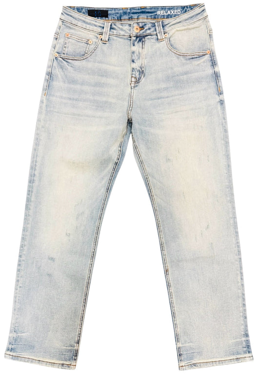 Invisible Scars Men's Oasis Relaxed Jean LT. Blue