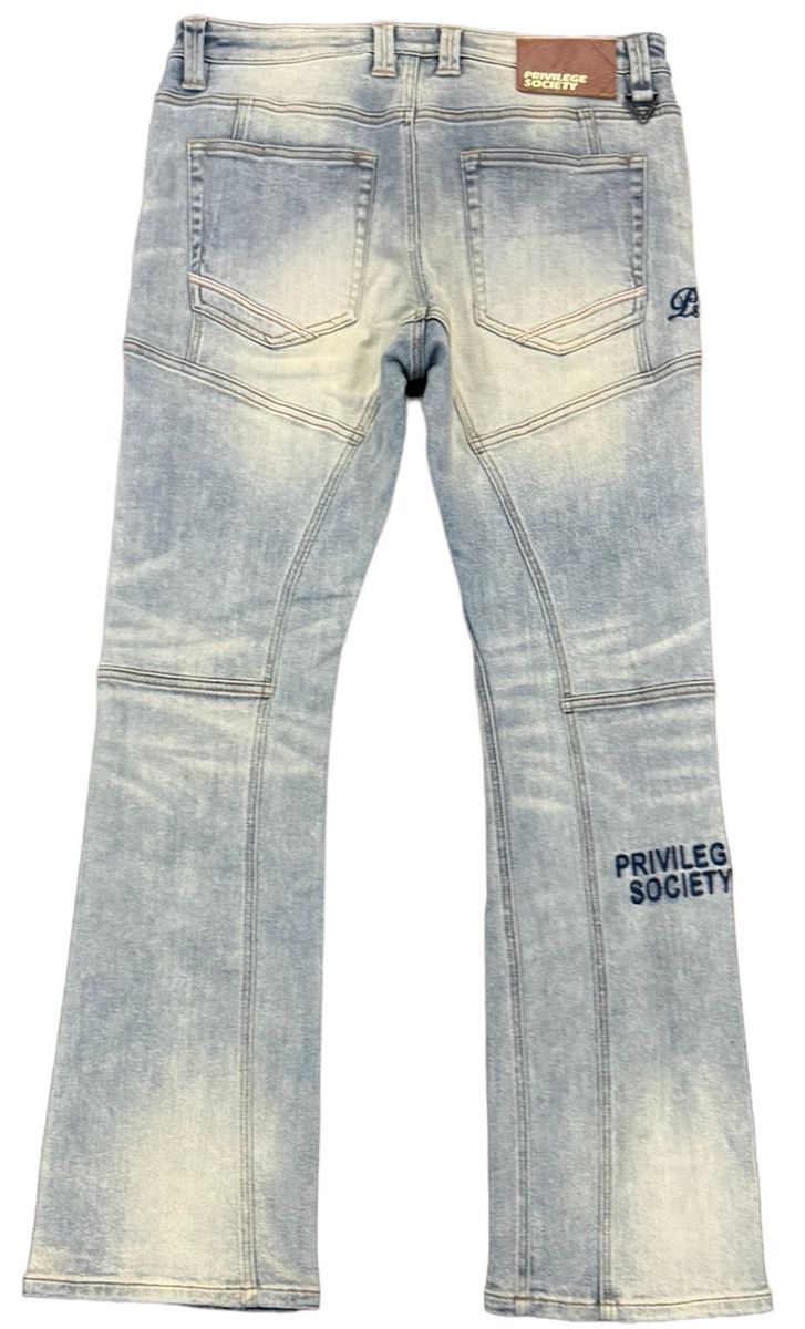 Privilege Society Ibiza Breeze Skinny Flare Jeans