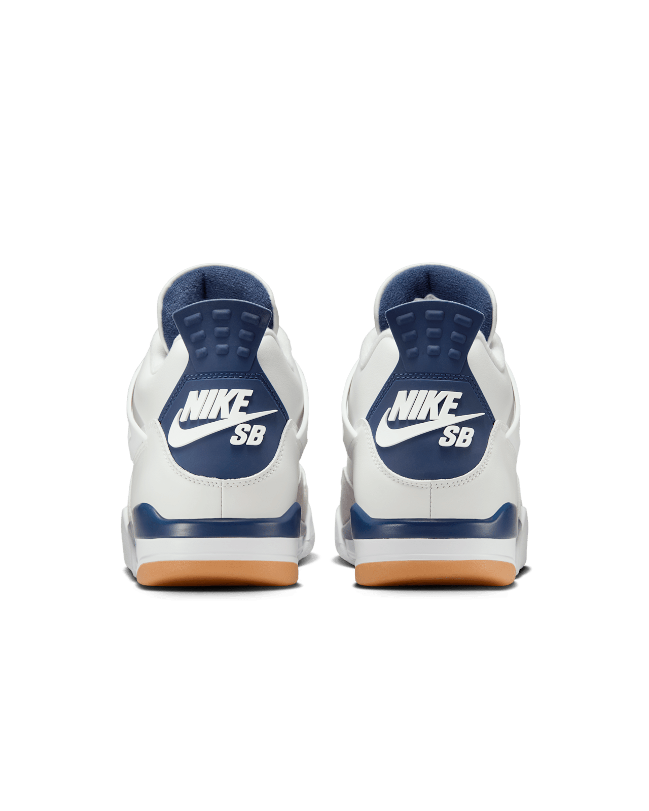 Nike Air Jordan 4 Retro SB - White / Navy