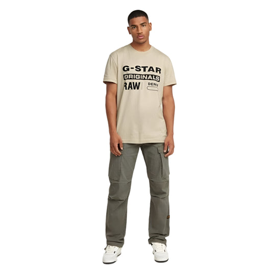 G-Star Raw Originals T-shirt-Dk Brick