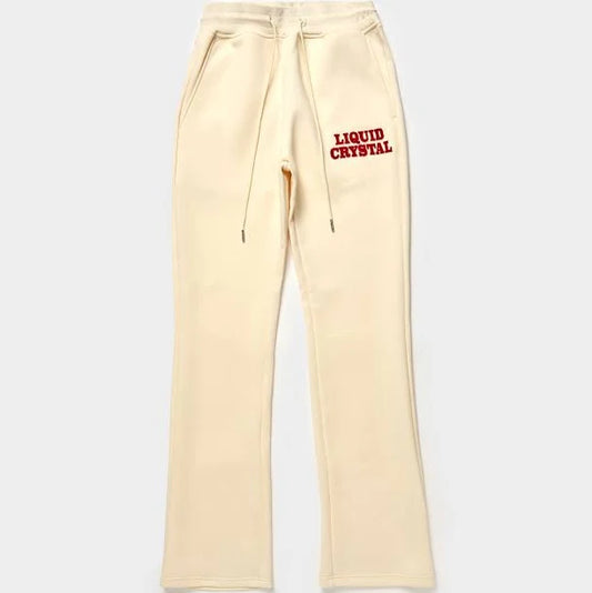 Liquid Crystal Pants-Cream