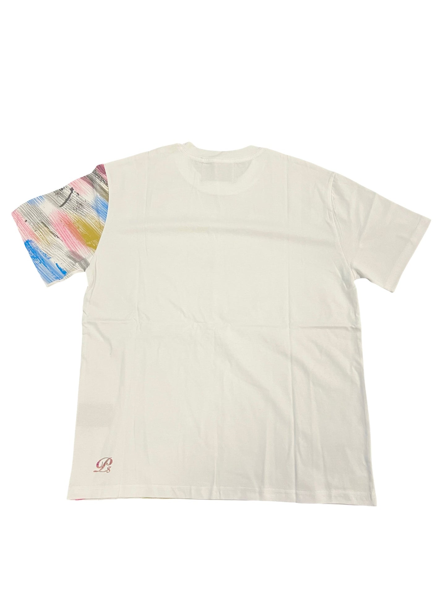 Privilege Society Tiger Instinct Rhinestone Tee-White