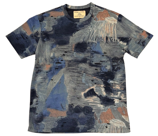 Privilege Society Men's Recon Box Tee-Jungle